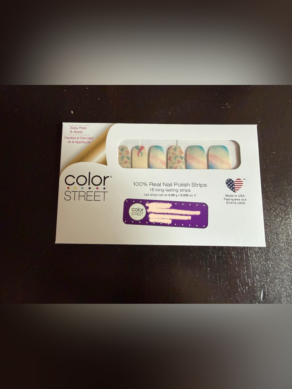 Color Street Never Forgotten Nail Polish Strips